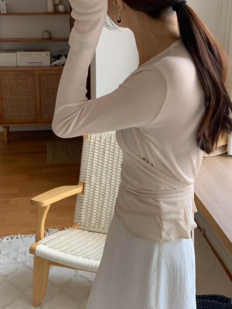 SIGNATURE直郵韓國代購㊣女裝新款時尚熱賣推薦長袖T恤開衫SIGNATURE長袖T恤