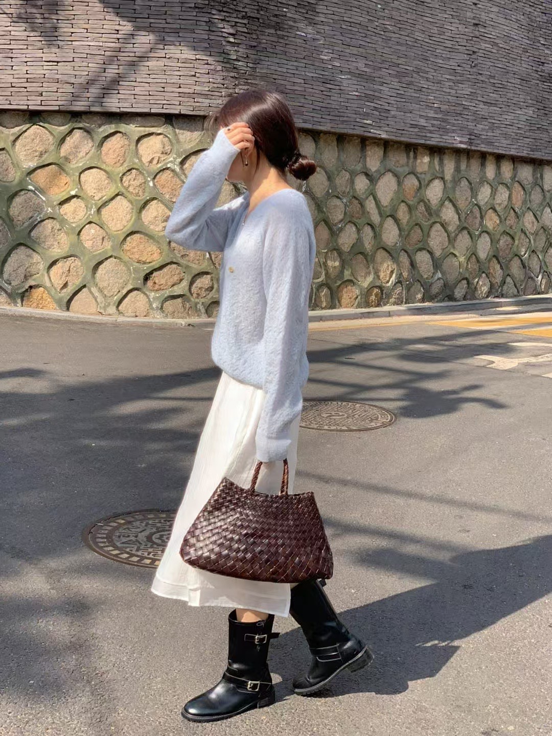 SIGNATURE韓國直郵㊣女裝新款職業人氣25春夏推薦熱賣針織衫SIGNATURE針織衫