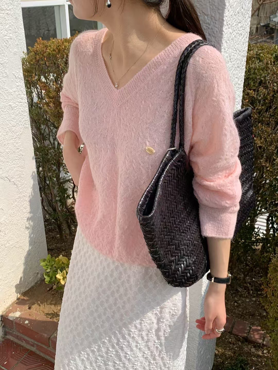 SIGNATURE韓國直郵㊣女裝新款職業人氣25春夏推薦熱賣針織衫SIGNATURE針織衫圖色2