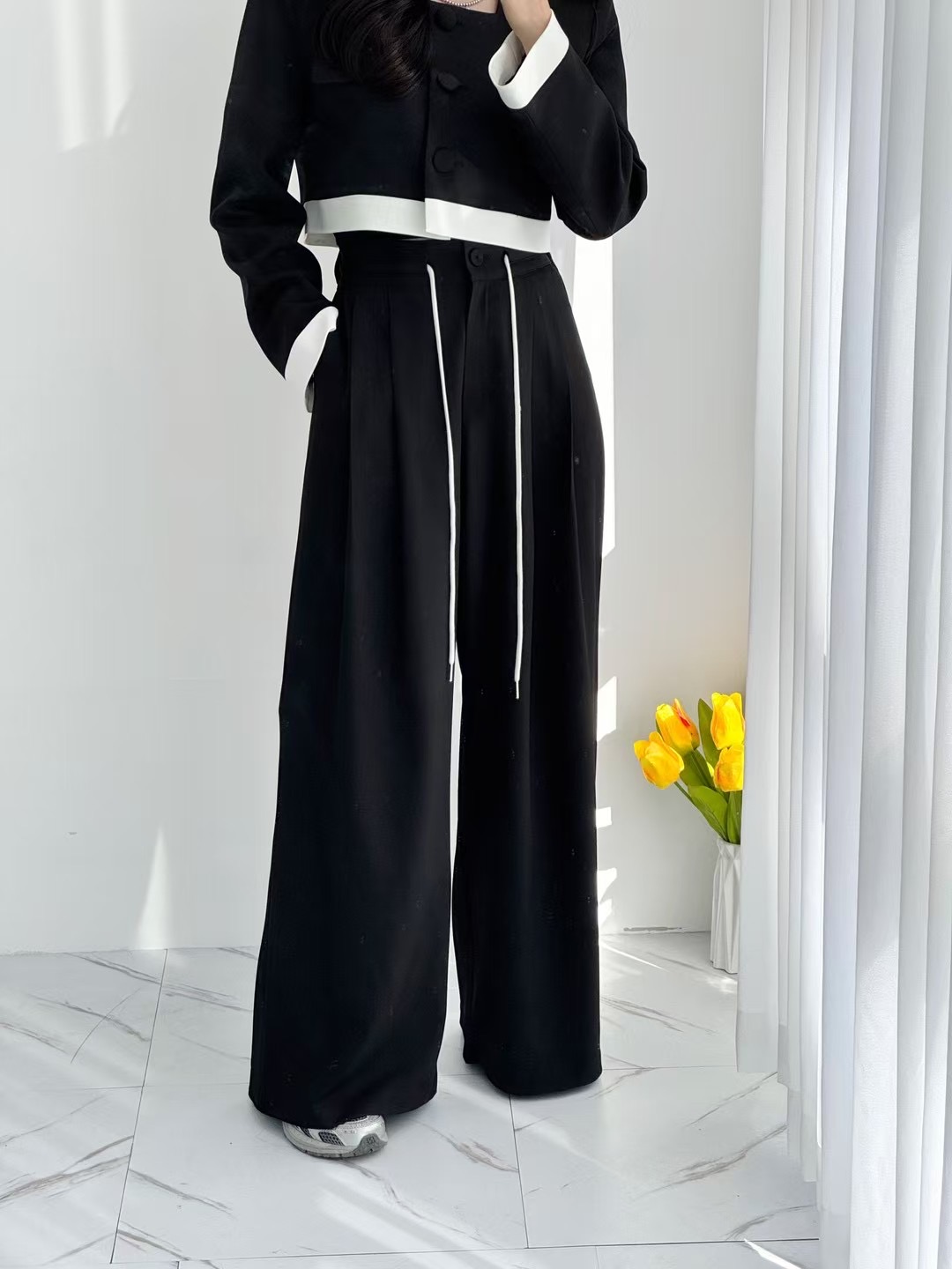 FAVOR韓國㊣直郵東大門代購女裝新品25春夏推薦熱賣時尚休閑褲ARRICCHISI休閑褲