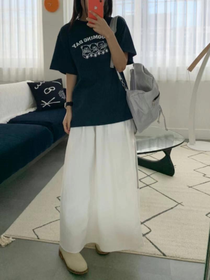 MYCABINET韓國直郵㊣女裝新品職業人氣25春夏熱賣休閑時尚長裙MYCABINET長裙
