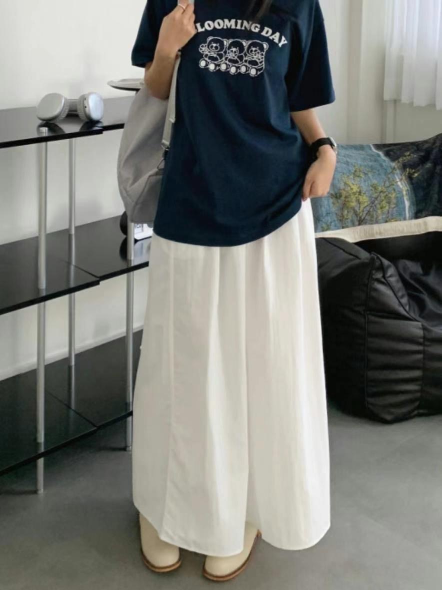 MYCABINET韓國直郵㊣女裝新品職業人氣25春夏熱賣休閑時尚長裙MYCABINET長裙