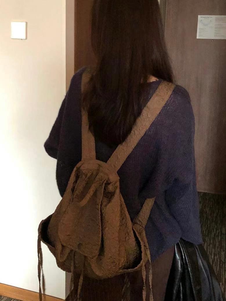 MYCABINET直郵韓國代購㊣女裝新品25春夏熱賣推薦職業雙肩背包MYCABINET雙肩背包