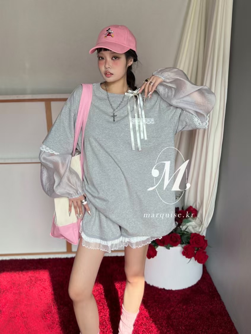 L V C韓國㊣直郵東大門代購女裝新品人氣25春夏時尚帽子刺繡L_V_C帽子