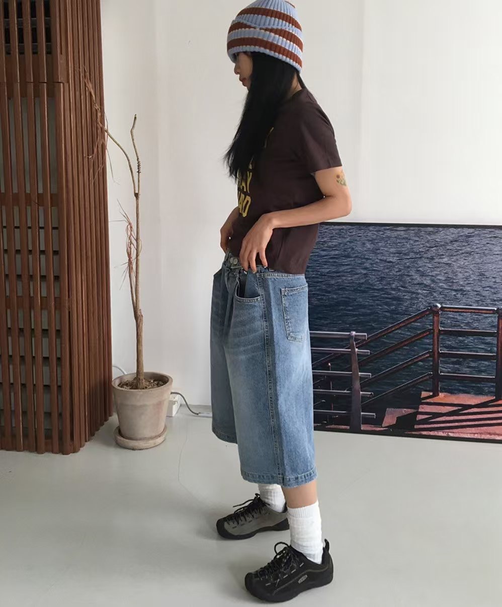 L V C直郵韓國代購㊣女裝新品推薦職業休閑人氣熱賣時尚短褲L_V_C短褲