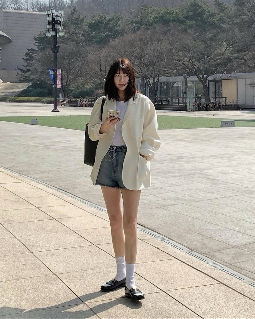 COURGETTE東大門代購女裝新款職業25春夏時尚真品休閑推薦短褲COURGETTE短褲