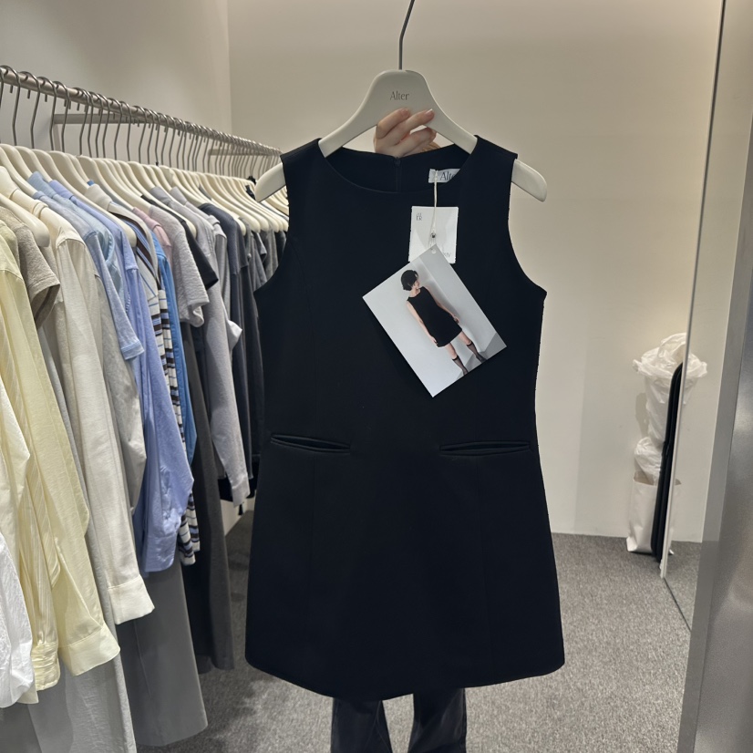 ALTER東大門實拍女士新品25春夏職業人氣休閑真品熱賣連衣裙Alter連衣裙