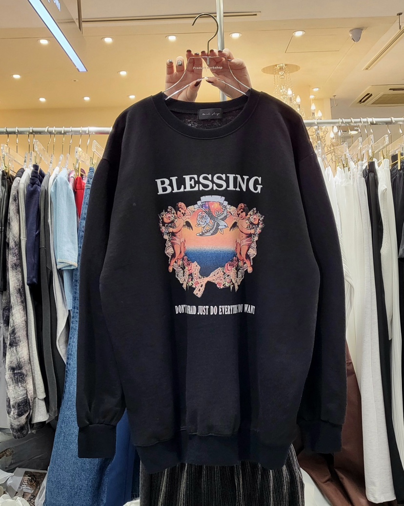 WORK SHOP東大門代購女士新品時尚職業休閑真品25春夏衛衣Work_shop衛衣圖色2