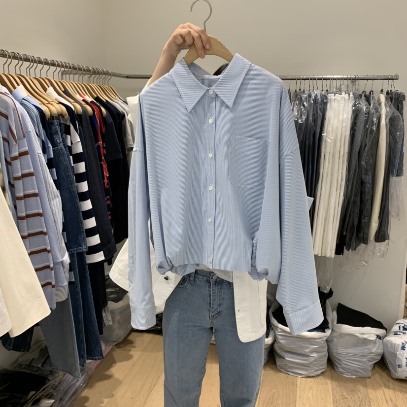 COURGETTE東大門直郵女士新品真品人氣時尚休閑熱賣襯衫蕾絲衫COURGETTE襯衫/蕾絲衫圖色2