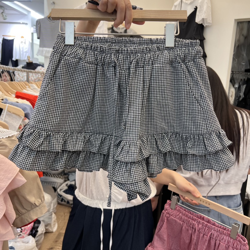 BEEN-A韓國代購女裝新款熱賣職業推薦真品時尚休閑人氣短褲BEEN-A短褲圖色1