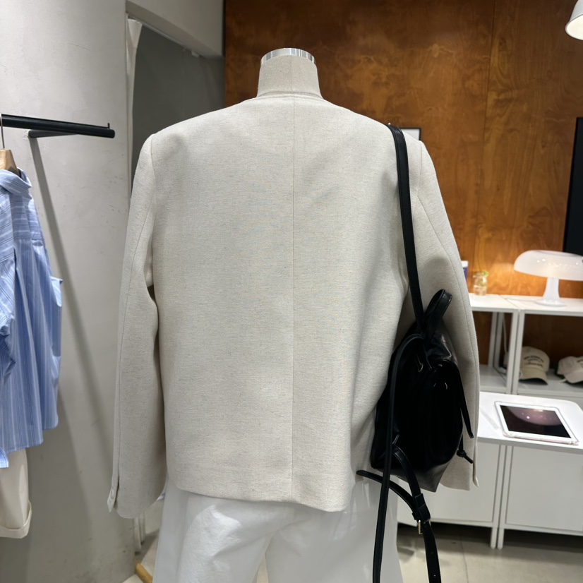 BOUTIQUE SEOUL-P東大門直郵女士新品推薦25春夏職業夾克But ton/BOUTIQUE SEOUL夾克