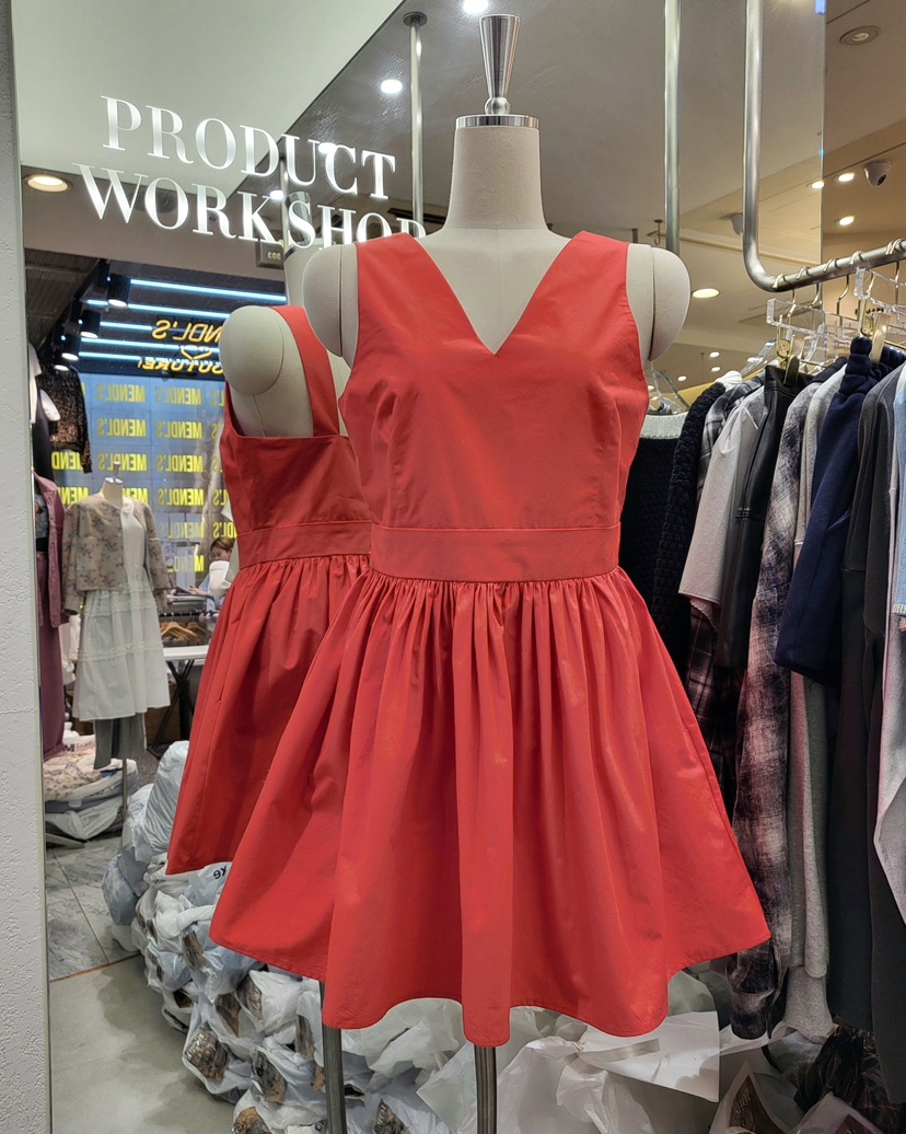 WORK SHOP東大門實拍女裝新品25春夏時尚職業休閑人氣連衣裙Work_shop連衣裙