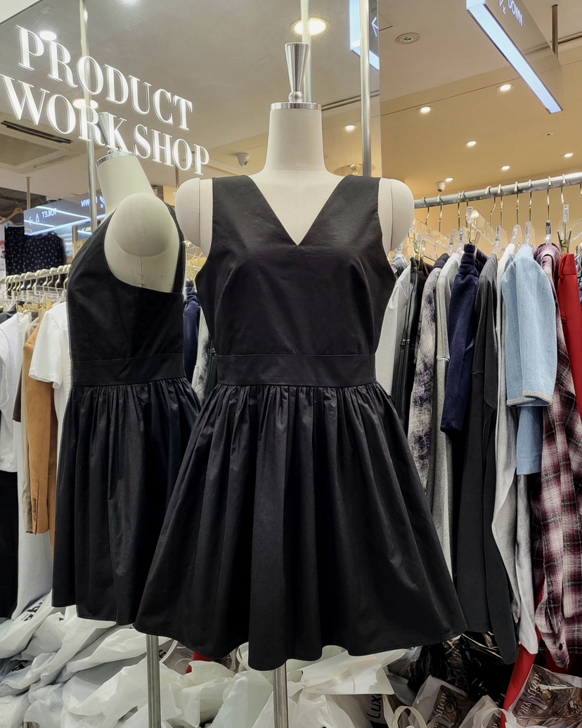 WORK SHOP東大門實拍女裝新品25春夏時尚職業休閑人氣連衣裙Work_shop連衣裙圖色2