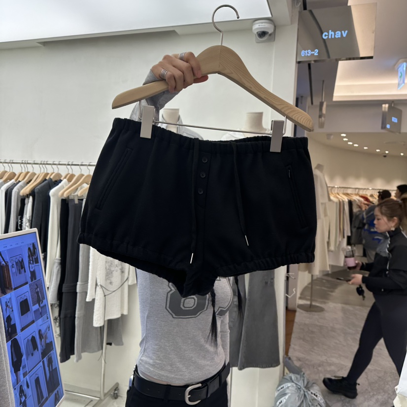CHAV韓國代購女裝新品休閑推薦職業時尚25春夏真品人氣短褲CHAV短褲圖色2