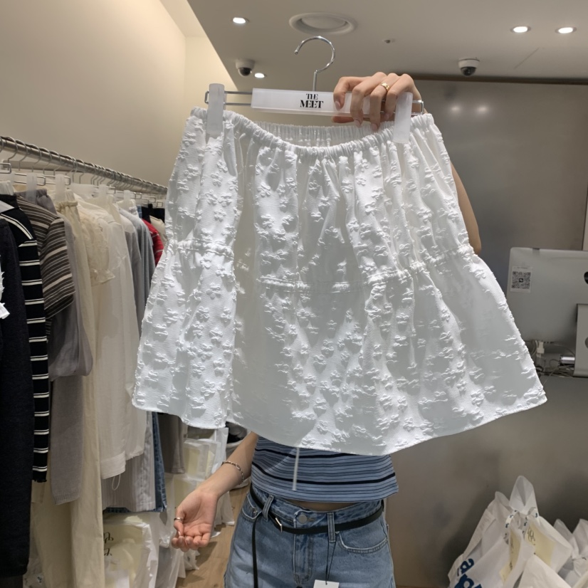 MEET ME東大門實拍女士新款職業熱賣真品半身裙中短裙喇叭MEET ME半身裙/中短裙