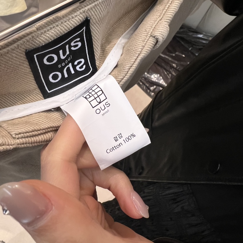 OUS/INCH-L韓國代購女裝新款熱賣休閑推薦時尚職業真品短褲OUS/INCH短褲