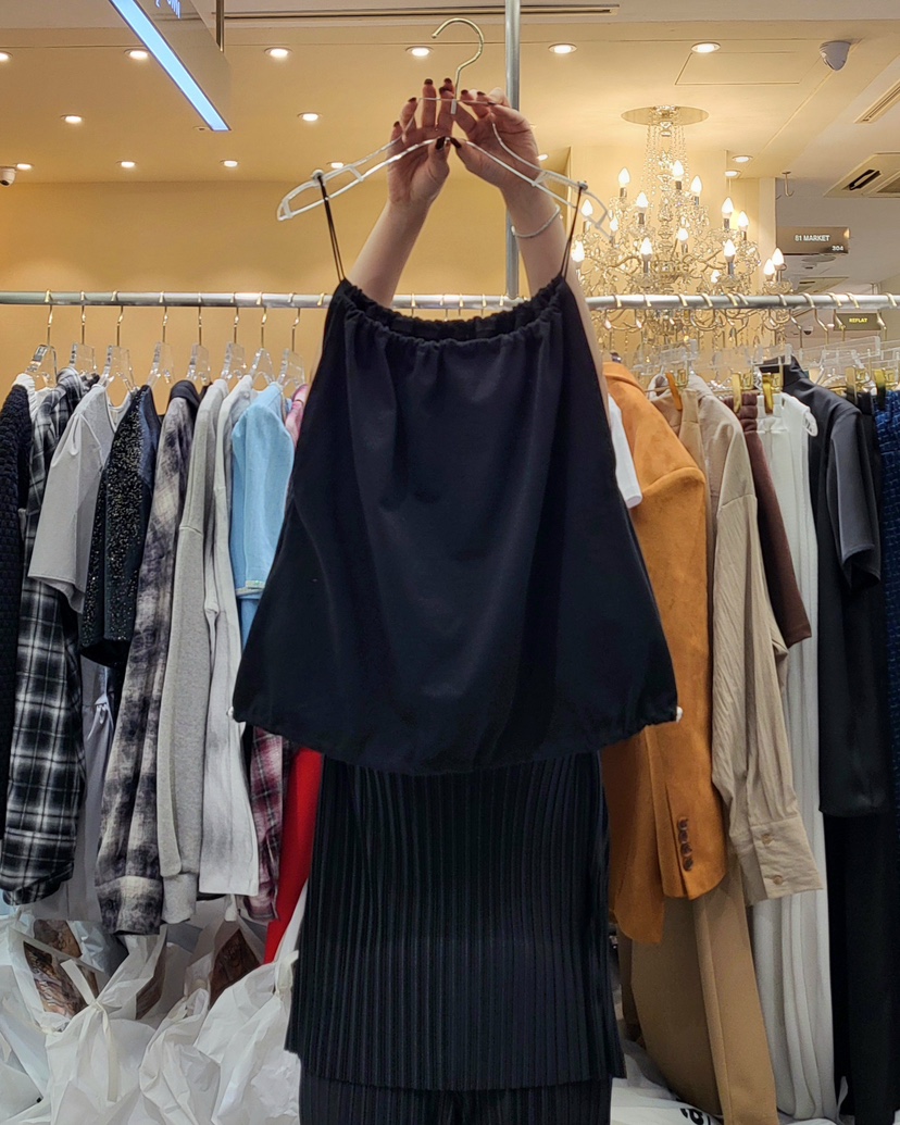 WORK SHOP韓國直郵女裝新款人氣25春夏真品推薦熱賣吊帶背心Work_shop吊帶/背心圖色2