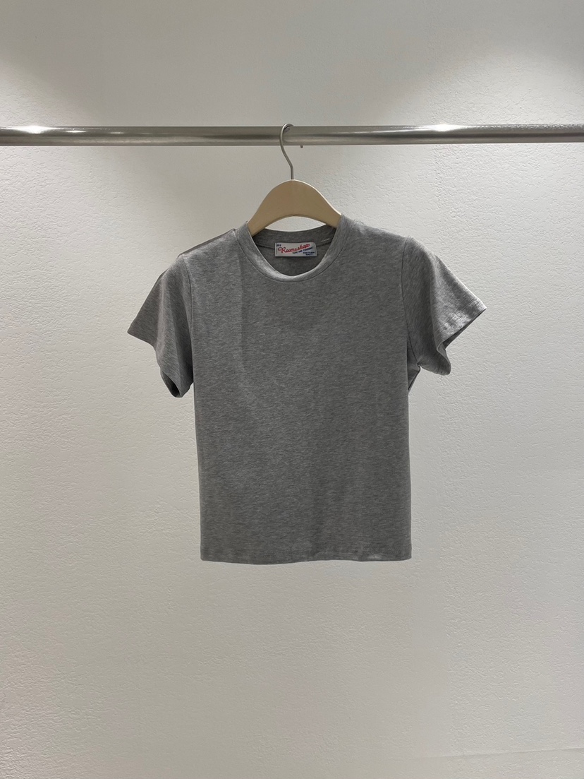 ROOMS SHOP韓國代購女士新品休閑時尚25春夏職業人氣熱賣T恤ROOMS_SHOPT恤圖色2