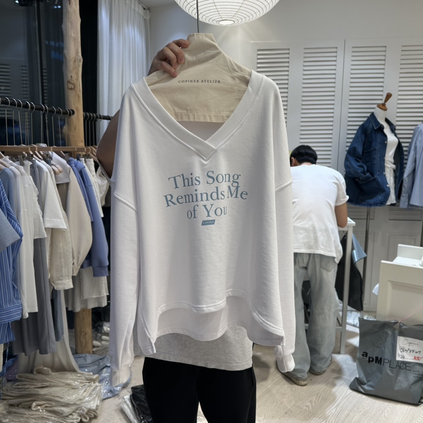 COPINER東大門實拍女裝新款時尚職業人氣休閑真品25春夏衛衣COPINER衛衣圖色1