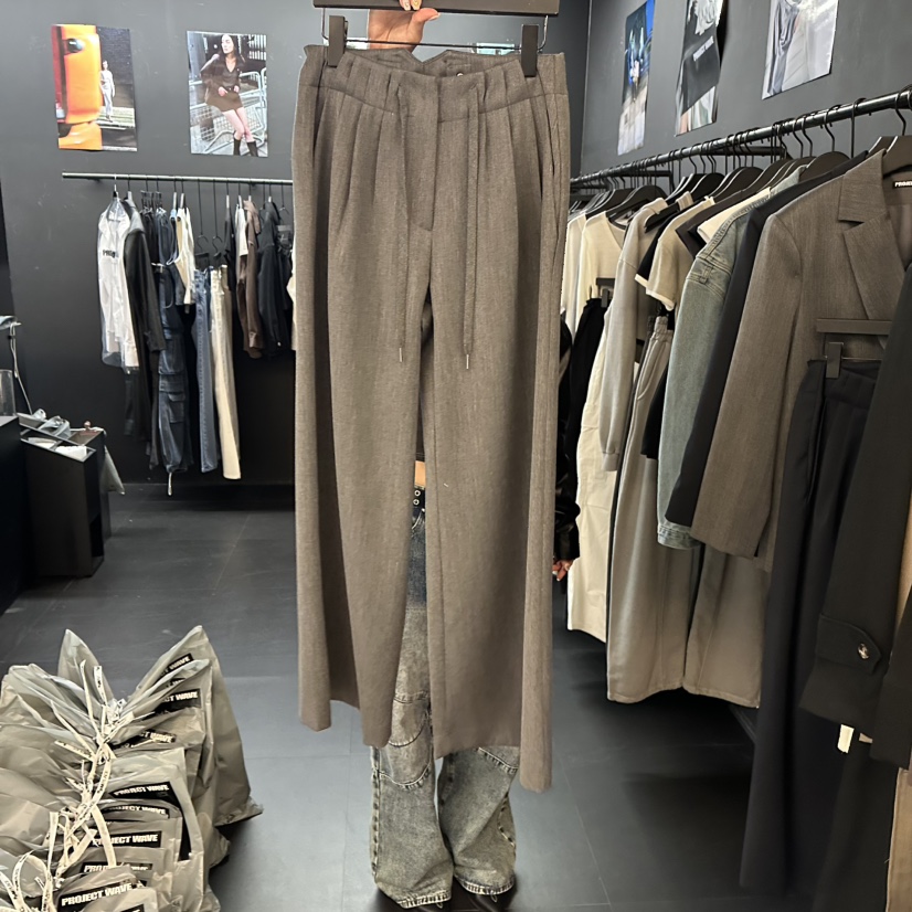 PROJECT WAVE-P東大門直郵女士新品推薦休閑人氣25春夏休閑褲PROJECT WAVE休閑褲圖色1