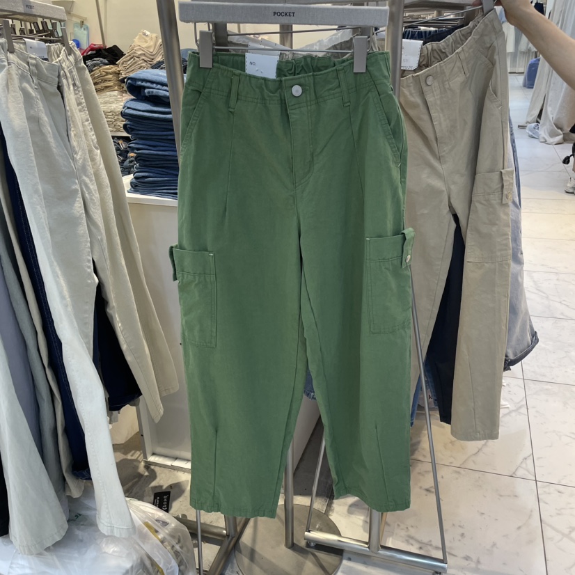POCKET-Q東大門實拍女士新品時尚休閑推薦職業人氣真品休閑褲POCKET-Q休閑褲圖色1