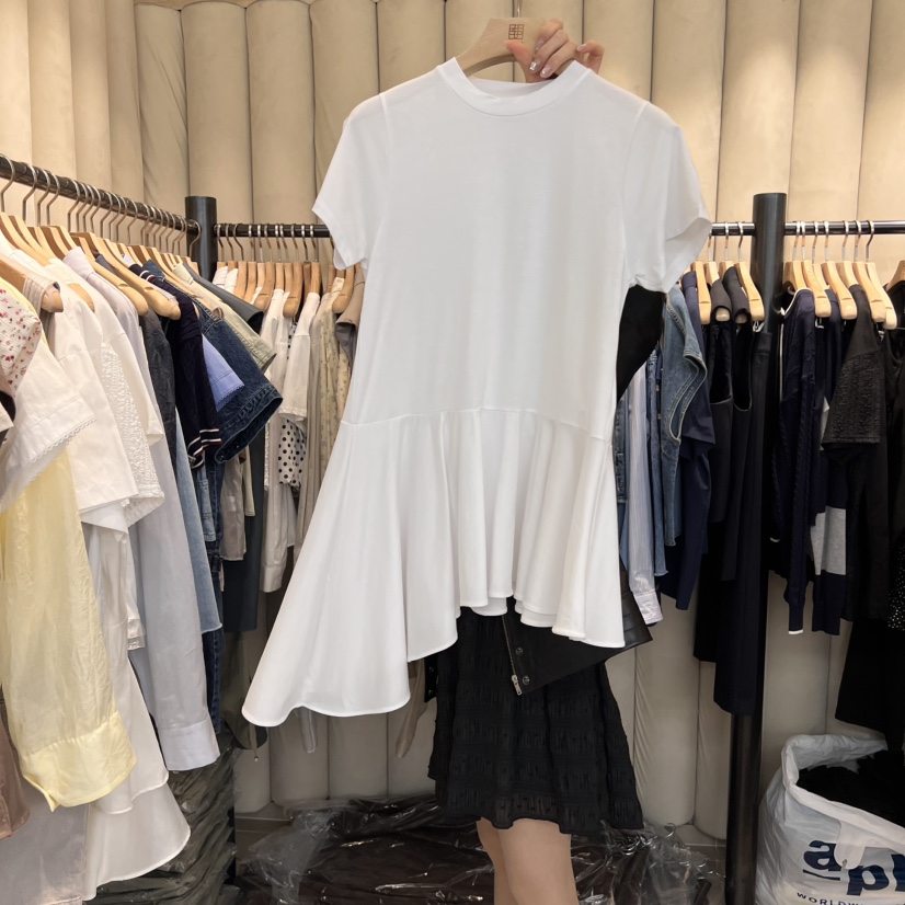 OUS/INCH-L東大門直郵女士新品人氣職業時尚真品推薦熱賣T恤OUS/INCHT恤圖色3