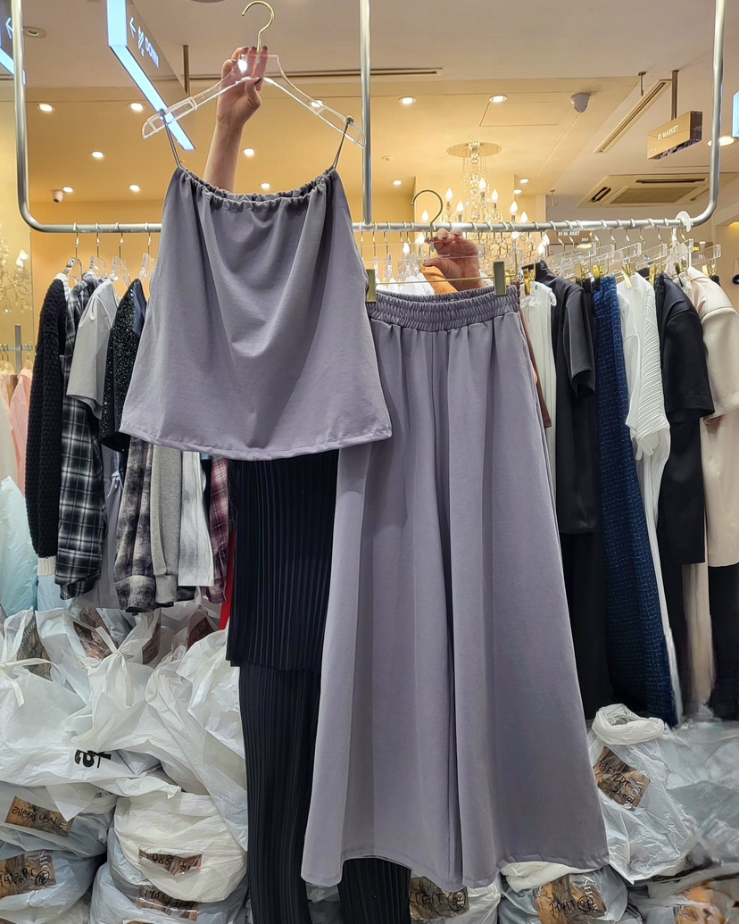 WORK SHOP東大門直郵女裝新品真品25春夏熱賣職業套裝兩件套Work_shop套裝