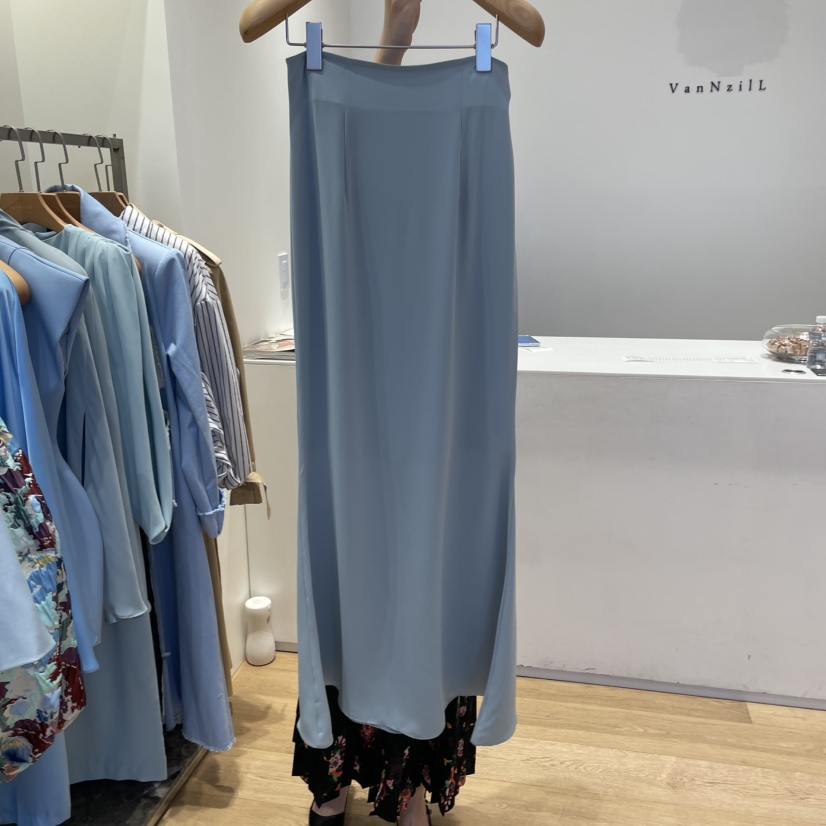 VAN NZILL韓國代購女士新款25春夏真品推薦人氣半身裙中短裙VAN NZILL半身裙/中短裙
