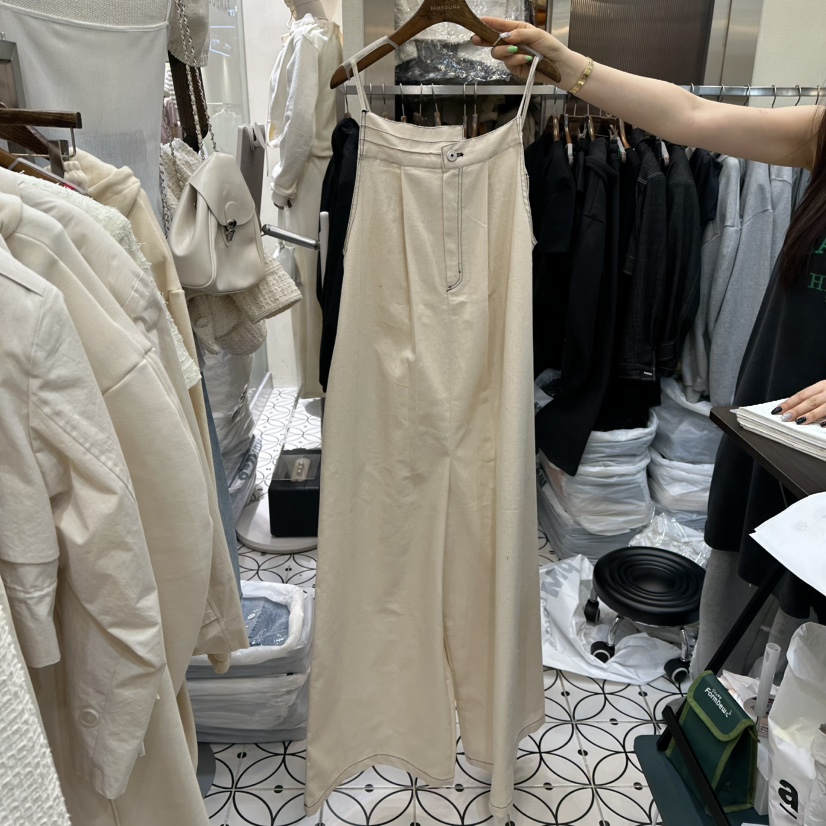 BAMBOLINA韓國直郵女士新品時尚推薦職業25春夏真品熱賣連體褲BAMBOLINA連體褲圖色1