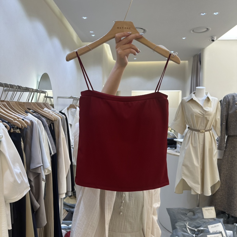 MATIERE韓國直郵女士新款推薦熱賣人氣25春夏職業時尚吊帶背心MATIERE吊帶/背心圖色4