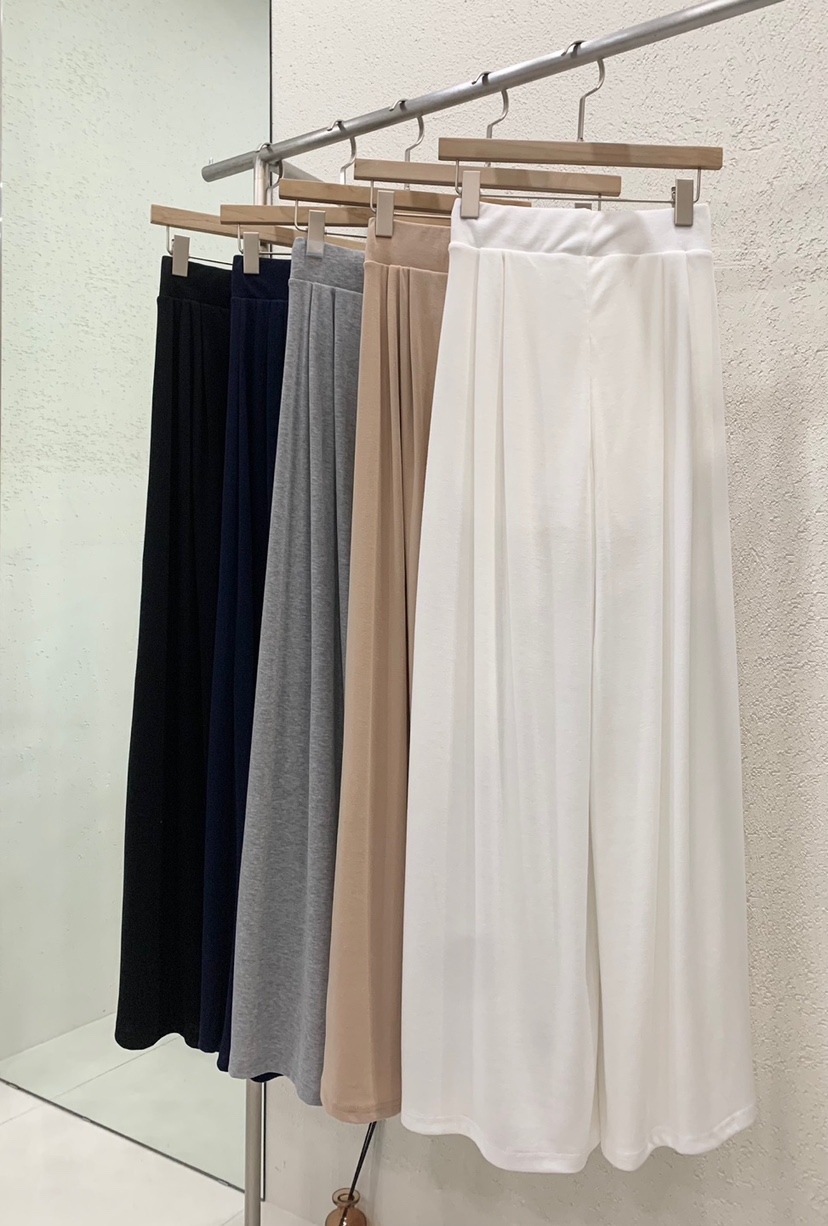 LIGHT AND SALT東大門直郵女裝新款職業熱賣25春夏休閑褲褶皺LIGHT AND SALT休閑褲