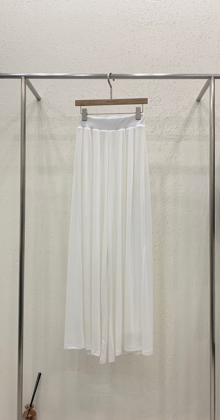LIGHT AND SALT東大門直郵女裝新款職業熱賣25春夏休閑褲褶皺LIGHT AND SALT休閑褲