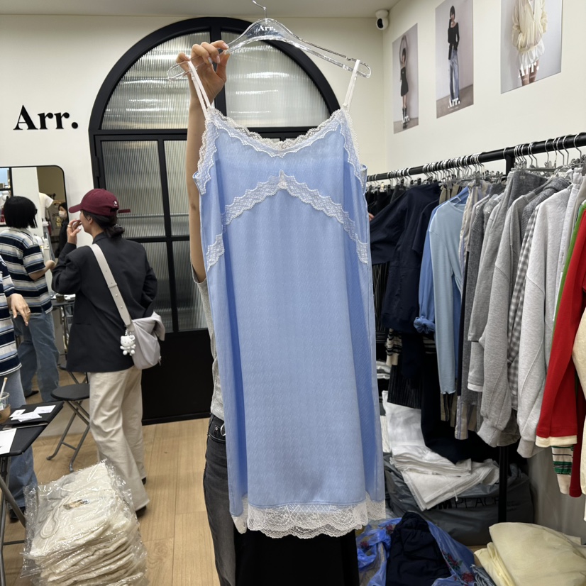 ARR東大門實拍女士新款時尚休閑職業推薦人氣熱賣25春夏連衣裙ARR連衣裙圖色2