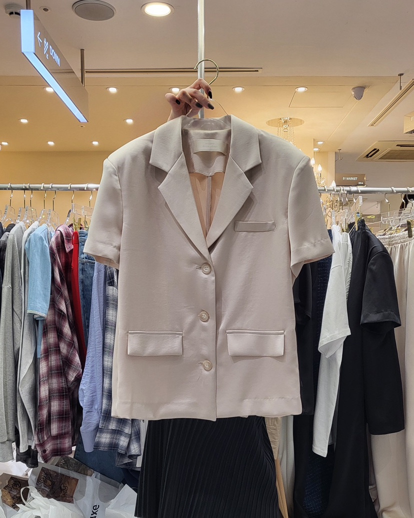 WORK SHOP東大門代購女裝新品25春夏熱賣推薦休閑真品夾克Work_shop夾克