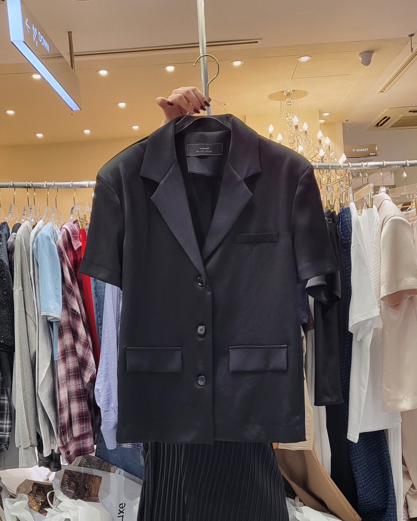 WORK SHOP東大門代購女裝新品25春夏熱賣推薦休閑真品夾克Work_shop夾克圖色2