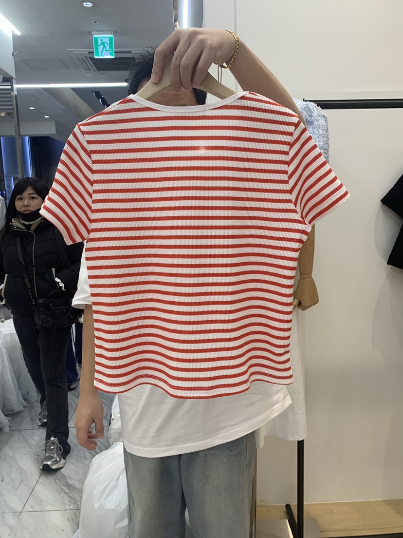 FILLMOR東大門直郵女士新品熱賣推薦25春夏時尚人氣T恤條紋FILLMORT恤