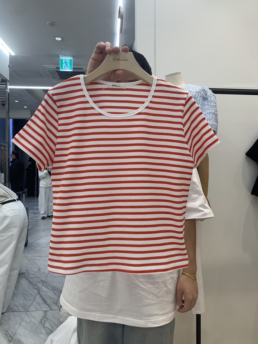 FILLMOR東大門直郵女士新品熱賣推薦25春夏時尚人氣T恤條紋FILLMORT恤