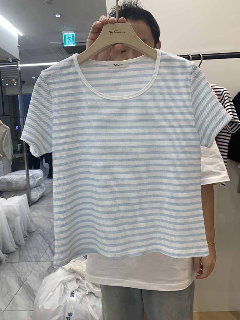 FILLMOR東大門直郵女士新品熱賣推薦25春夏時尚人氣T恤條紋FILLMORT恤圖色3