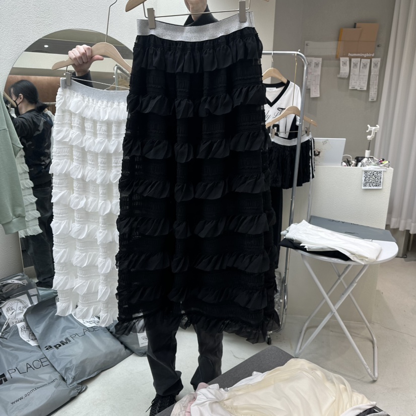 HUMMING BIRD東大門實拍女裝新品人氣時尚真品休閑職業長裙HUMMING BIRD長裙
