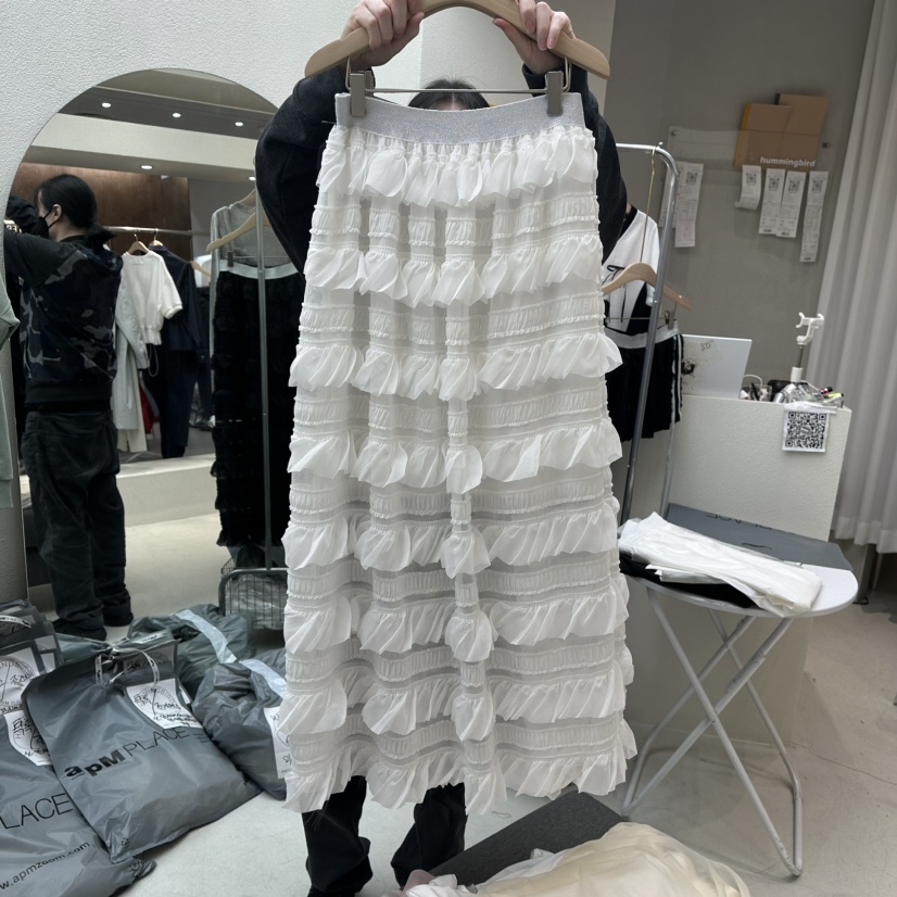 HUMMING BIRD東大門實拍女裝新品人氣時尚真品休閑職業長裙HUMMING BIRD長裙