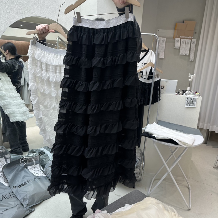 HUMMING BIRD東大門實拍女裝新品人氣時尚真品休閑職業長裙HUMMING BIRD長裙圖色2