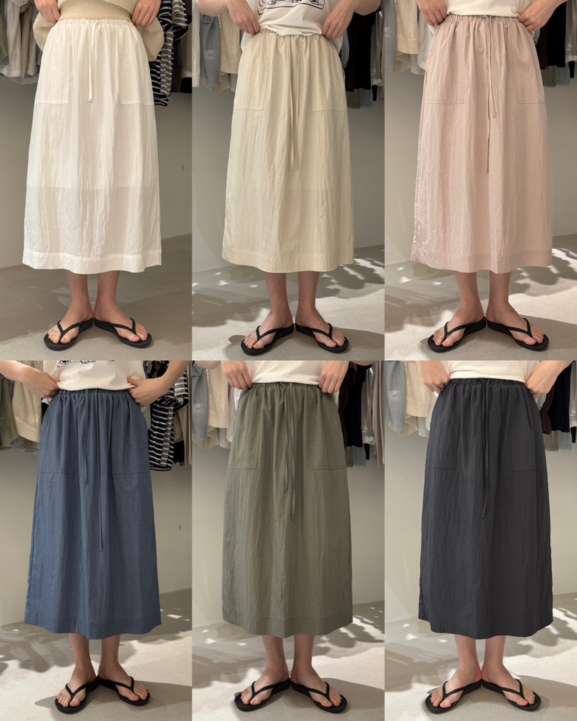 MONE-A韓國㊣直郵東大門代購女裝新款25春夏職業半身裙中短裙HOWFF半身裙/中短裙