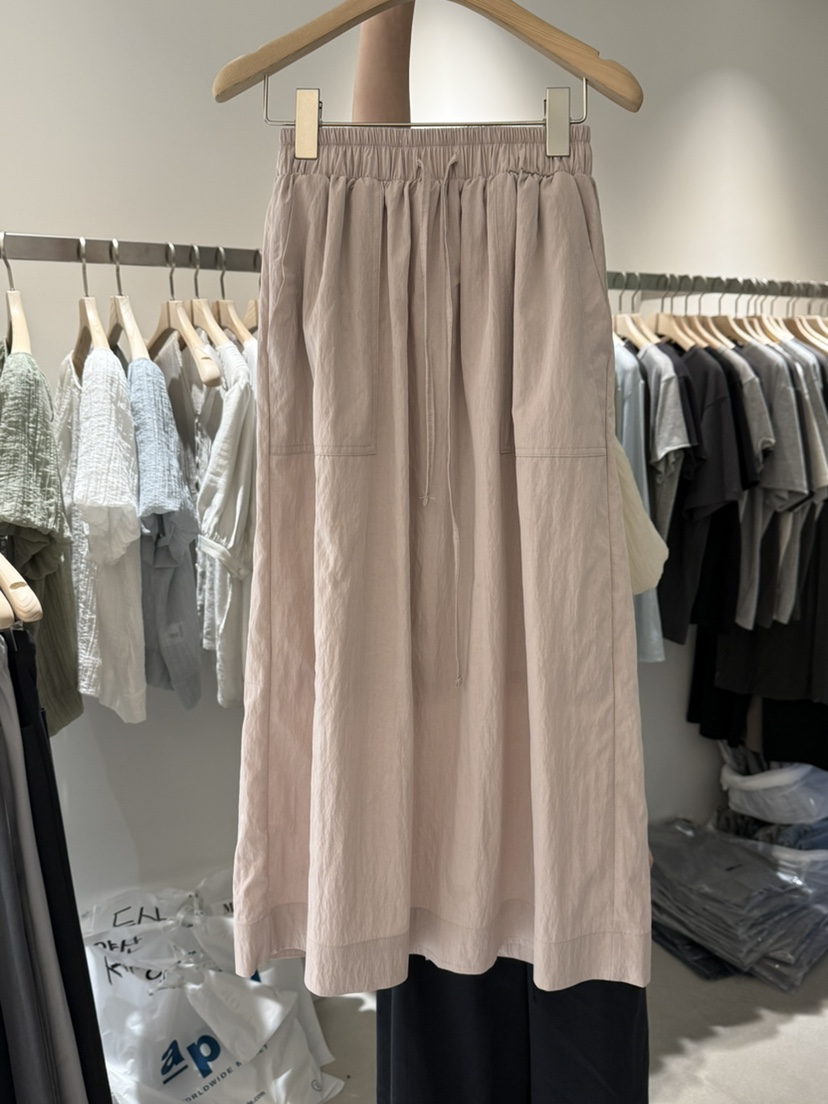 MONE-A韓國㊣直郵東大門代購女裝新款25春夏職業半身裙中短裙HOWFF半身裙/中短裙圖色3