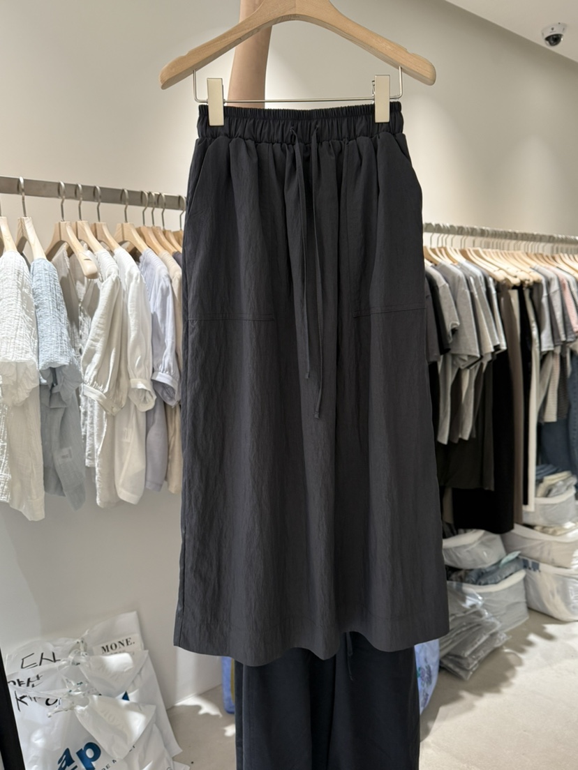 MONE-A韓國㊣直郵東大門代購女裝新款25春夏職業半身裙中短裙HOWFF半身裙/中短裙圖色6