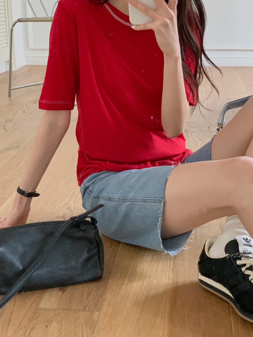 CM韓國直郵㊣女裝新品人氣25春夏熱賣休閑推薦時尚職業T恤CM_centimeterT恤