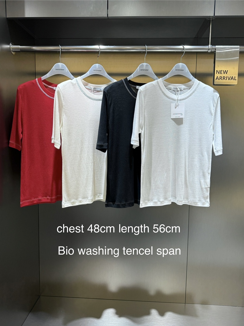 CM韓國直郵㊣女裝新品人氣25春夏熱賣休閑推薦時尚職業T恤CM_centimeterT恤