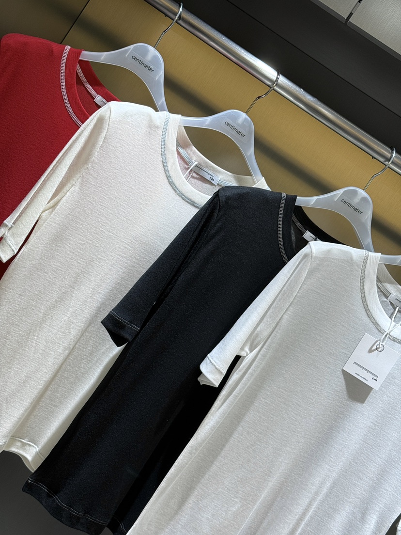 CM韓國直郵㊣女裝新品人氣25春夏熱賣休閑推薦時尚職業T恤CM_centimeterT恤