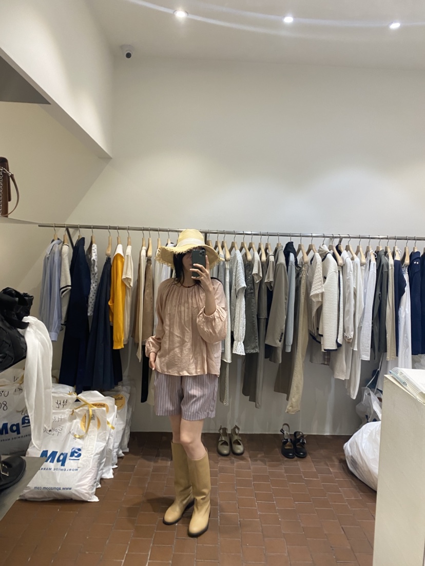 SILVER韓國直郵㊣女裝新品推薦25春夏休閑時尚職業熱賣短褲SILVER短褲