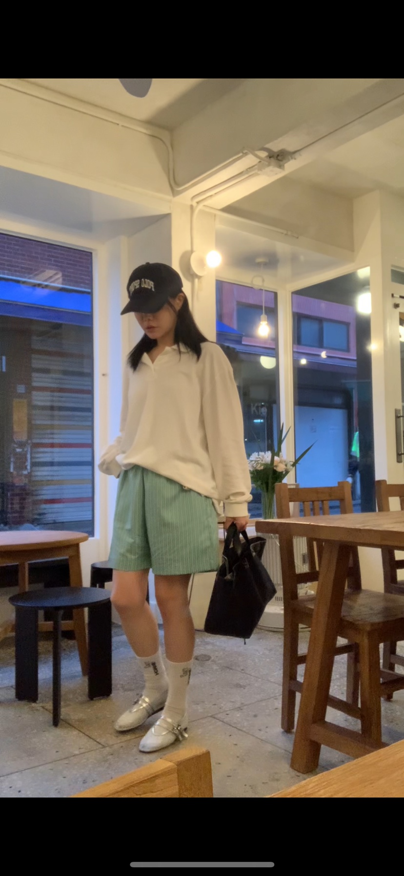 SILVER韓國直郵㊣女裝新品推薦25春夏休閑時尚職業熱賣短褲SILVER短褲