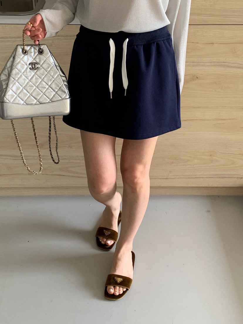 COBALT BLUE韓國直郵㊣東大門實拍女裝新品推薦休閑25春夏短裙COBALT BLUE短裙